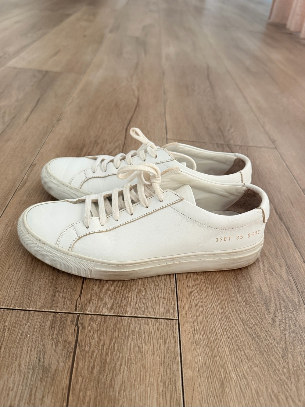 Common projects White Leather Sneakers